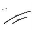 Miniaturebillede af Bosch AeroTwin Retro fit AR605S  viskerblade til forrude 600mm og 340mm to stk