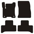 Miniaturebillede af Luksus velourmåtter Mercedes EQA (H243) 2021-