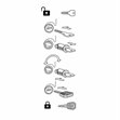 Miniaturebillede af Thule One Key System 4-pack