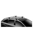 Miniaturebillede af Thule WingBar evo 127 tagbøjlestang sølv halvt sæt 1 stk