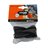 Produktbillede af Jumbo bagagerem 30cm/18mm 2 stik sort