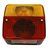 Trailerlygte 99x93 mm