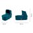 Produktbillede af Recaro Sadena/Celona babylift Prime Mat Black