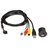 Alpine USB/AUX stik med kabel