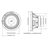 Produktbillede af Alpine S2-W8D4 8" S-Series subwoofer dobbelt 4 ohm