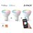 Produktbillede af Caliber GU10 Smart Home 3 pack LED pære hvid/multicolor