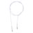 Allride Connect 2,0 minijack 3,5mm lydkabel, 1,2m, hvid