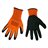 Produktbillede af Black and Decker arbejdshandsker str L orange