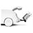 Produktbillede af Thule Velospace 3 cykelholder til 2 cykler 13 pol sort