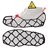 Produktbillede af Snesko - EzyShoes X-treme snekæder til sko, str. 48-52