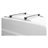 Produktbillede af Thule ProBar 392000 tagbøjler 150 cm 2 stk
